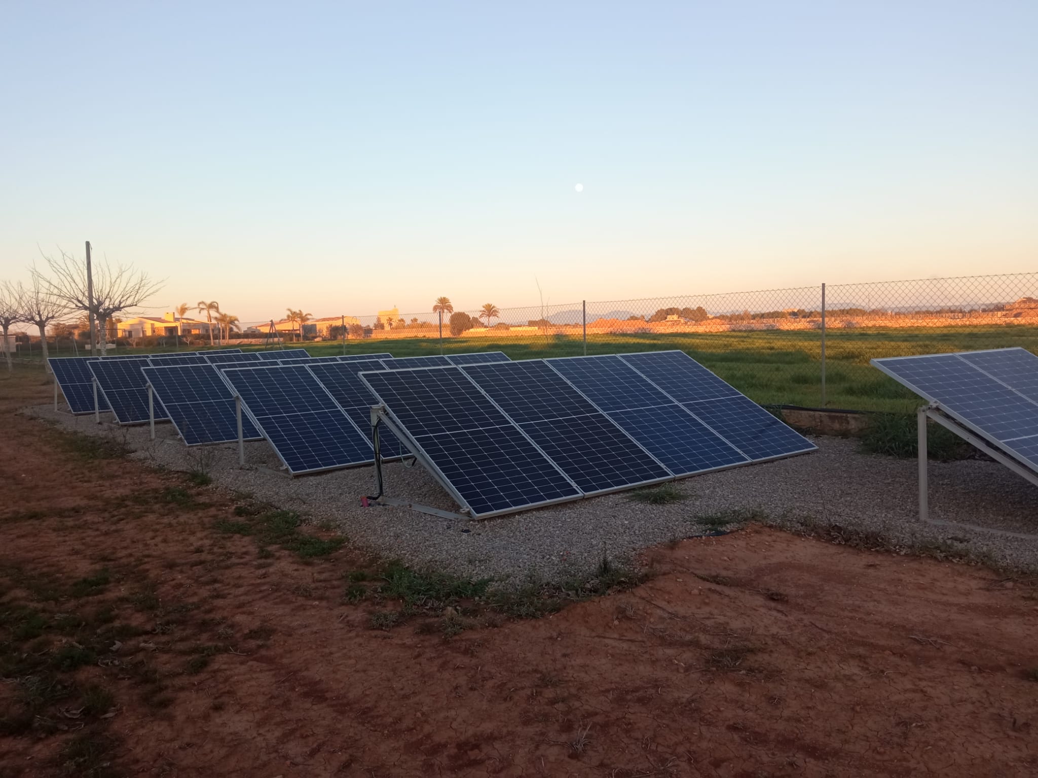 Instalación de placas solares fotovoltaicas de Sempronius